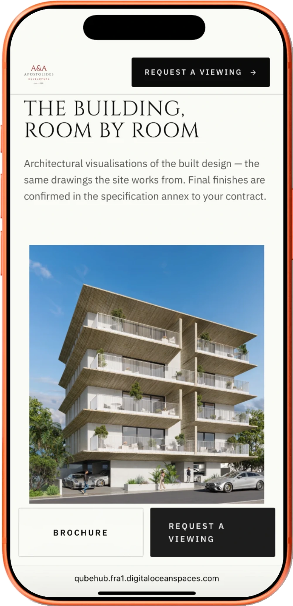 A&A Apostolides — Landing page